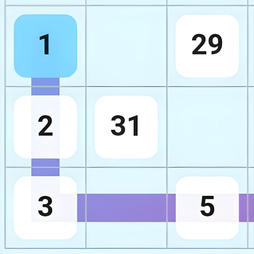 Number Lane Icon